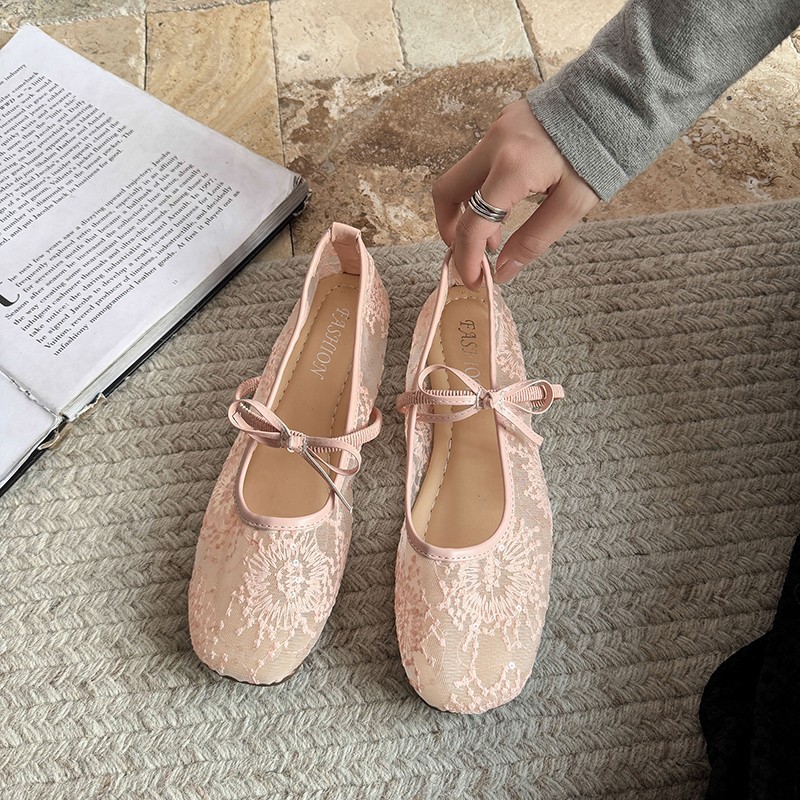 Women's Gentle Ballet Flat Sho - Embroidery Flat Shoes review and price