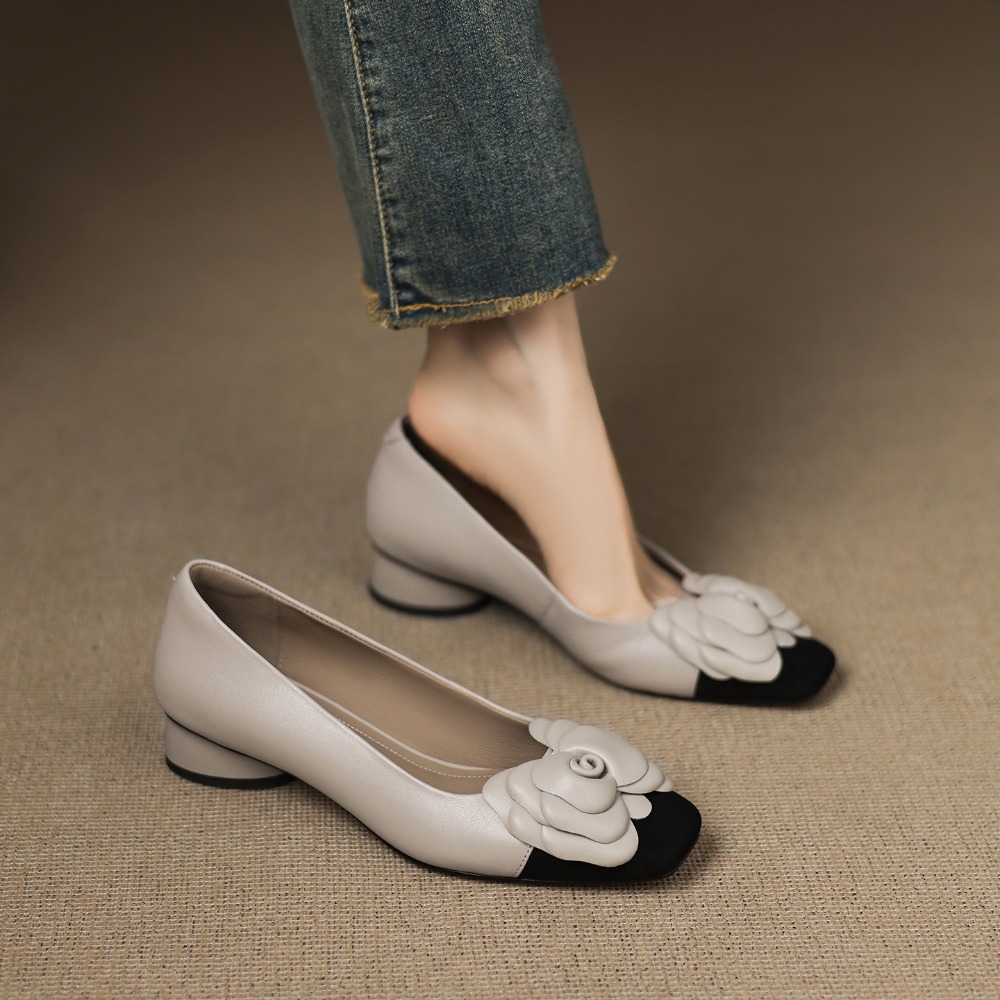 Fashion Flower Single Shoes Au - Embroidery Flat Shoes review and price