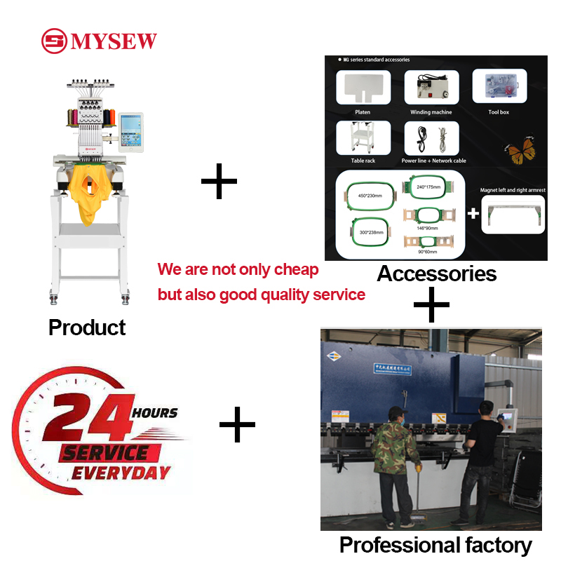 MYSEW MFS800 Single Head 9  s  - Embroidery Computer review and price