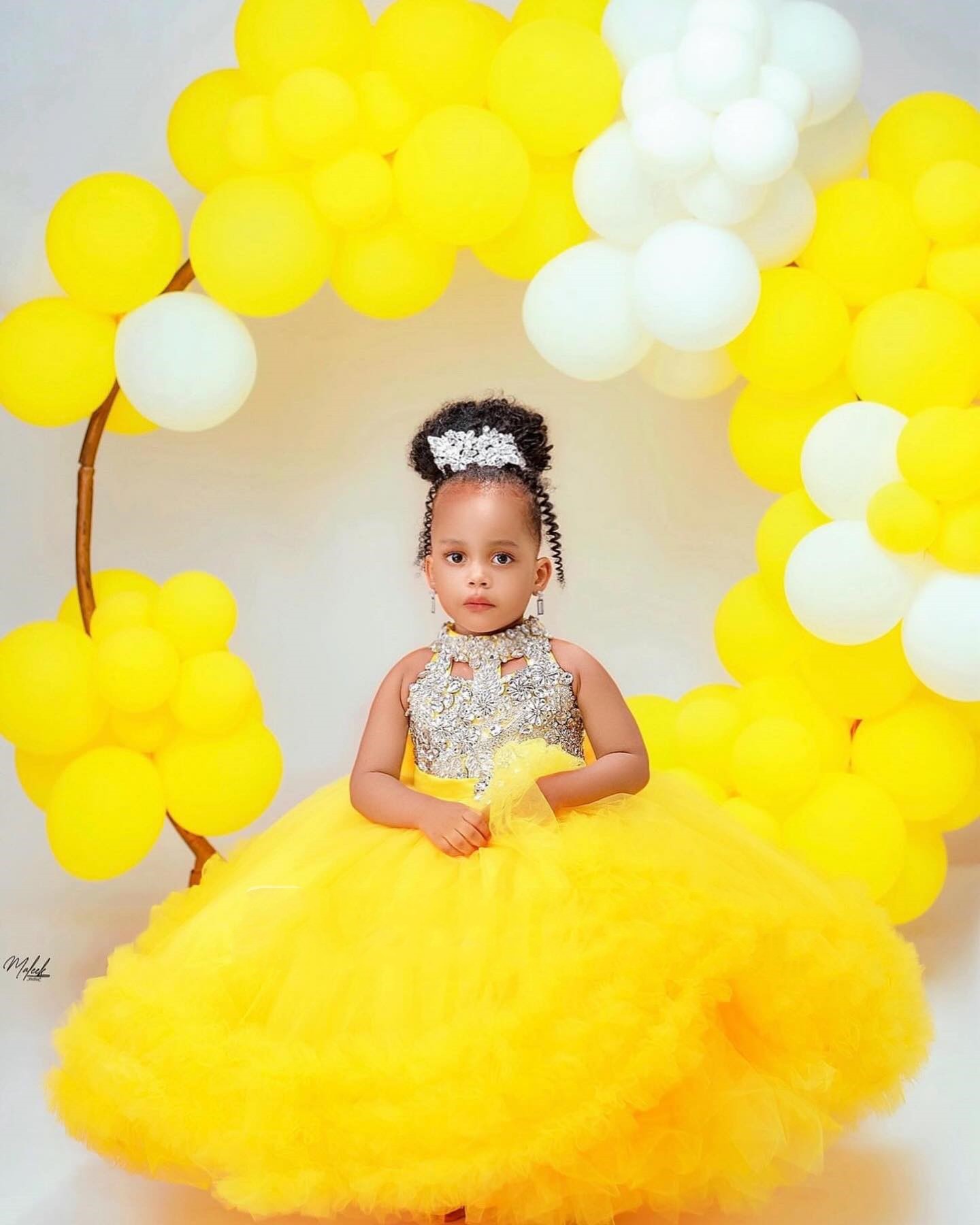 Gorgeous Yellow Flower Girl Dr - Embroidery Yellow Dress review and price