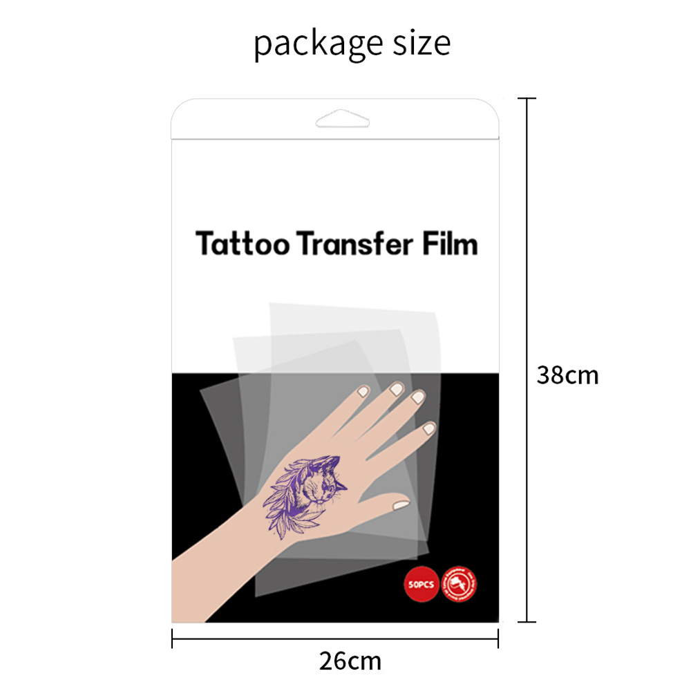 50PCS Transparent Tattoo Trans - Transfer Paper Carbon review and price