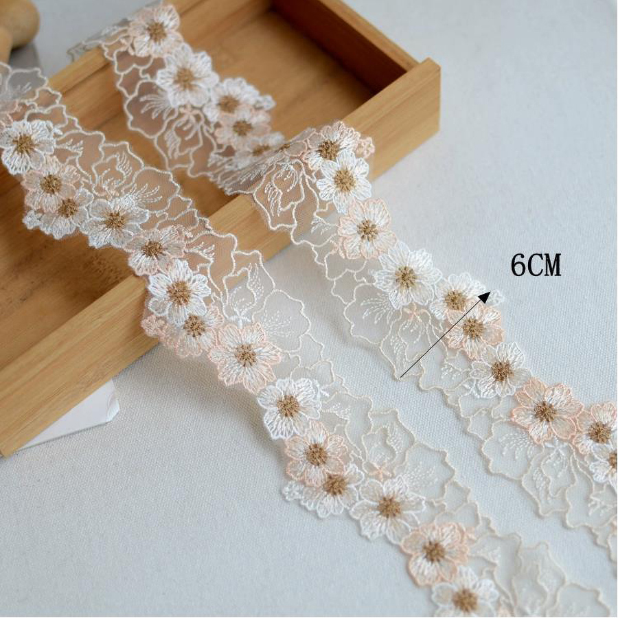 1Yard Blue White Purple Lace F - Embroidery Fabric review and price
