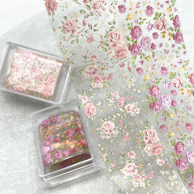 1Pc 100cm Flower Nail Foils fo - Transfer Paper Carbon review and price