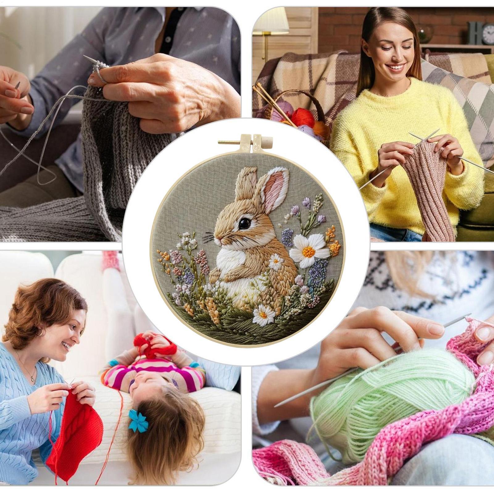 Needle And Thread Kit Cross-Se - Embroidery Egg review and price