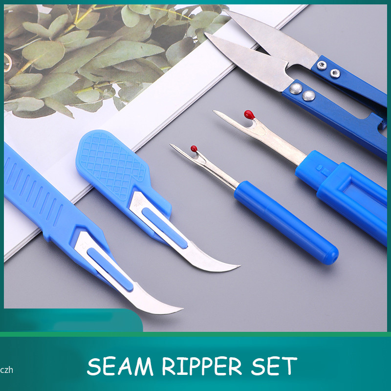 5Pcs Blue Sewing Ripper Kit wi - Embroidery Yarn review and price