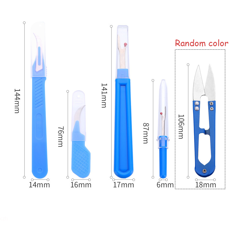 5Pcs Blue Sewing Ripper Kit wi - Embroidery Yarn review and price