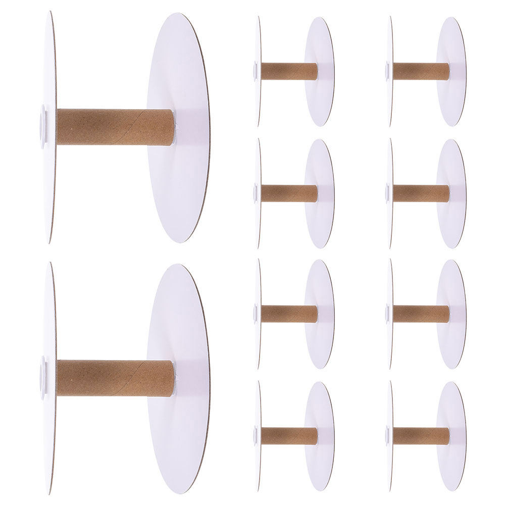 12Pcs Paper Spool Wire Storage - Embroidery Yarn review and price