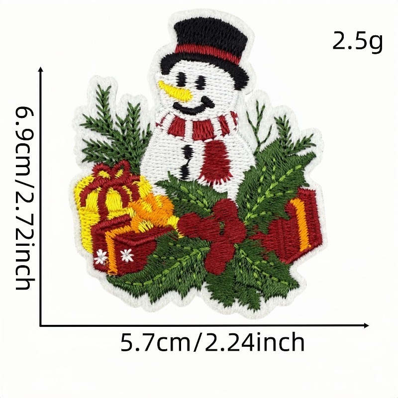 Vintage Christmas Iron-on Embr - Embroidery Xmas review and price