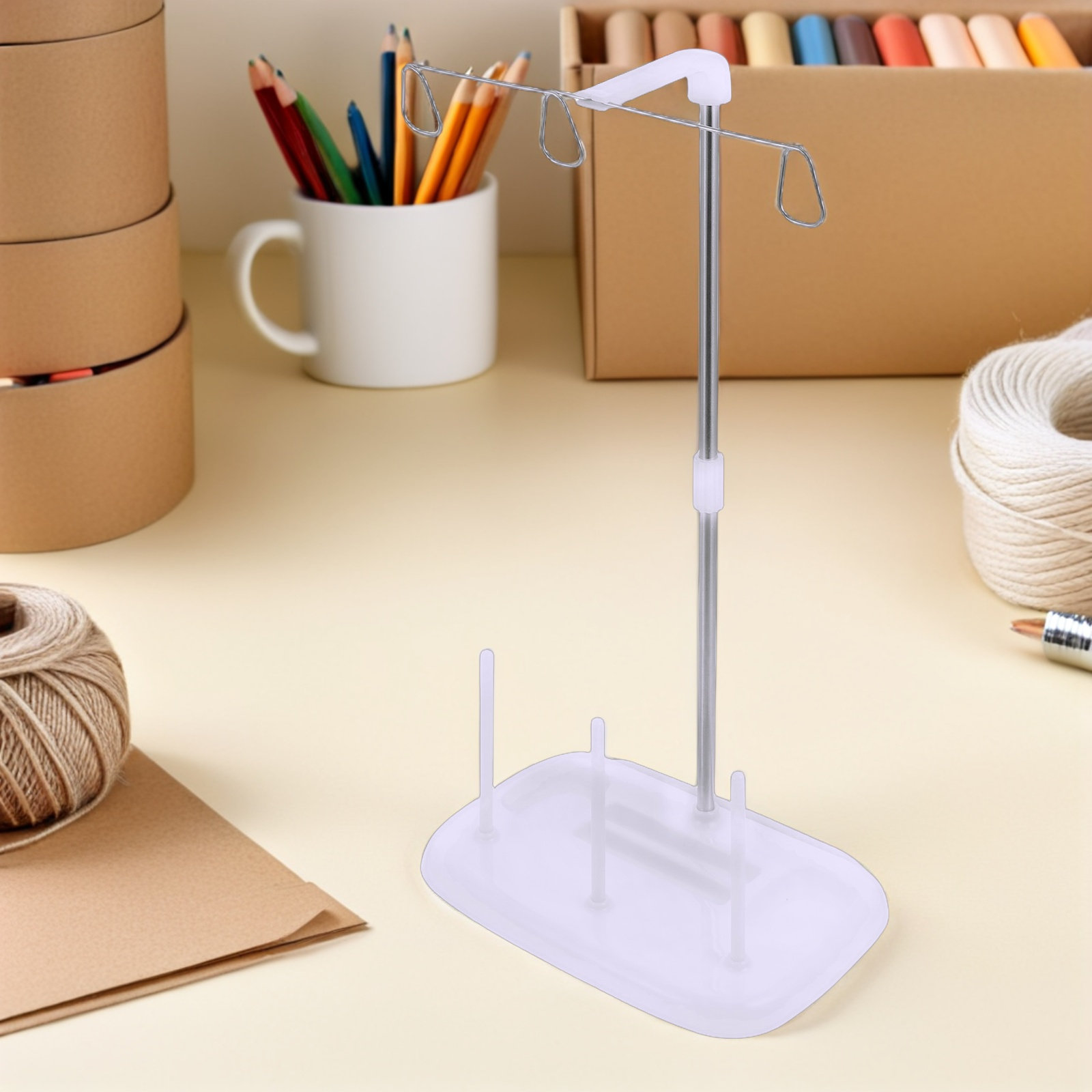 2Pcs Cone Thread Holder Stand  - Embroidery Yarn review and price
