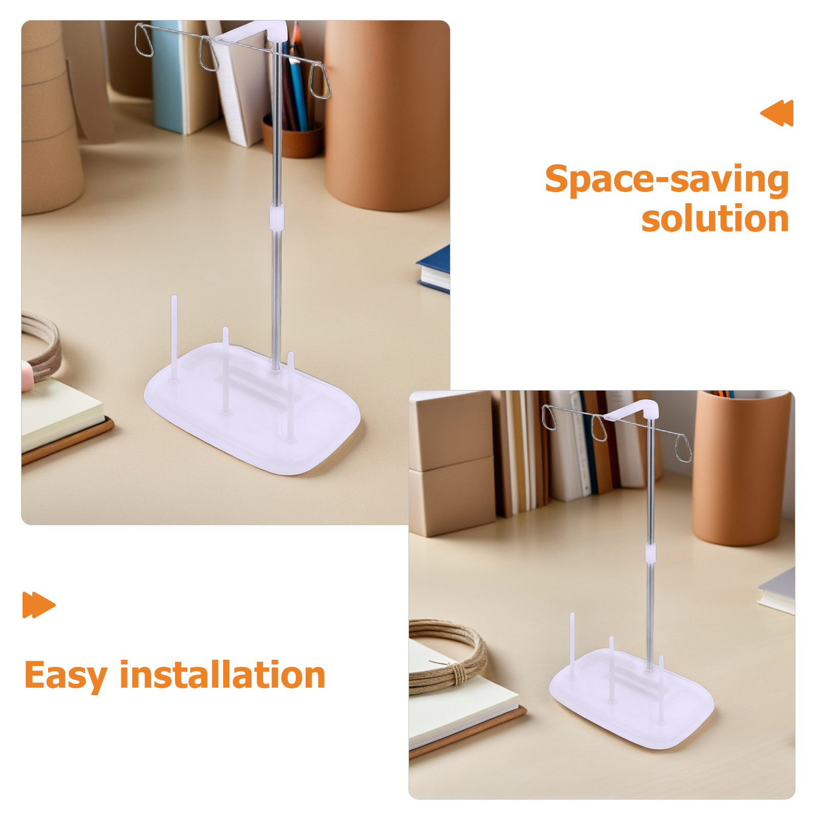 2Pcs Cone Thread Holder Stand  - Embroidery Yarn review and price