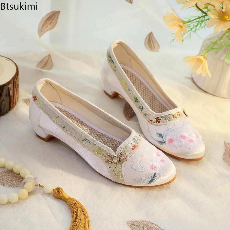 2026 New Women's Shoes Ethnic  - Embroidery Fabric review and price