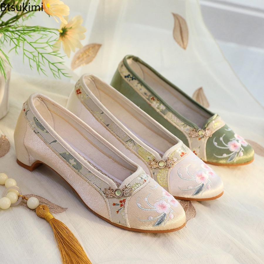 2026 New Women's Shoes Ethnic  - Embroidery Fabric review and price