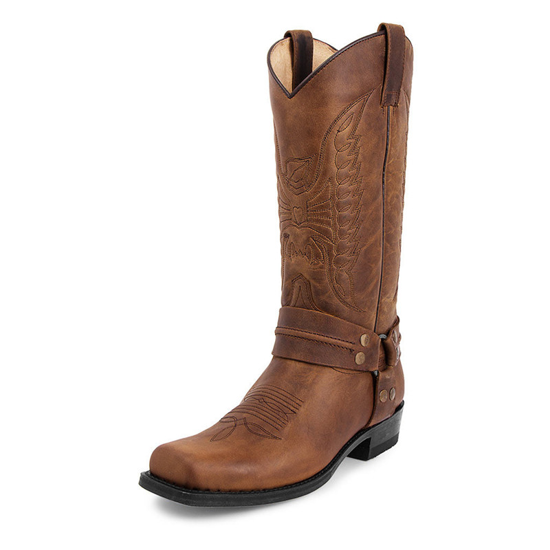 New Men's Motorcycle Boots Fas - Embroidery Fabric review and price