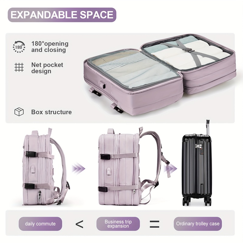 Hiking Backpack Large Capacity - Embroidery Computer review and price