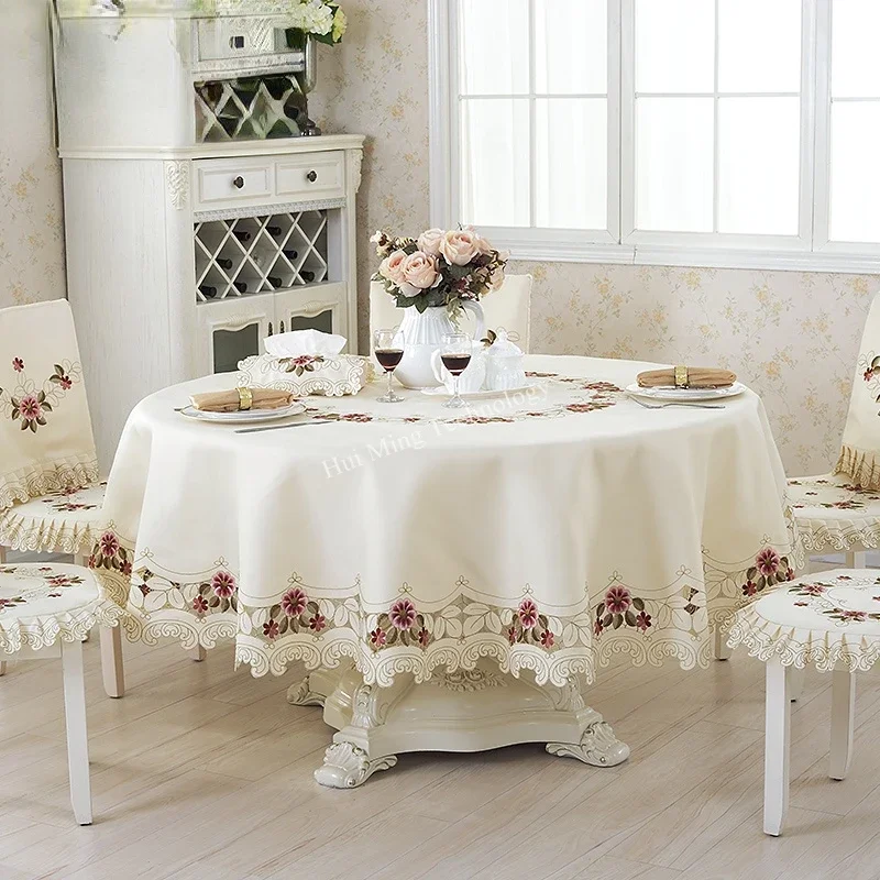 Table Cloth Dining Tablecloth  - Embroidery Xmas review and price