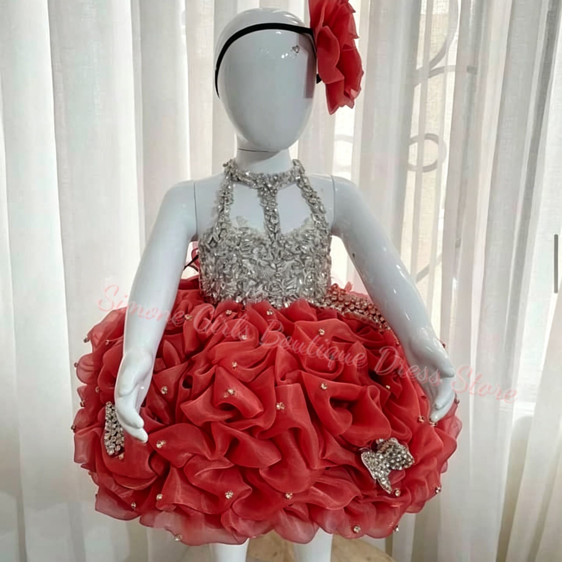 Yellow Ruffles Flower Girl Dre - Embroidery Yellow Dress review and price