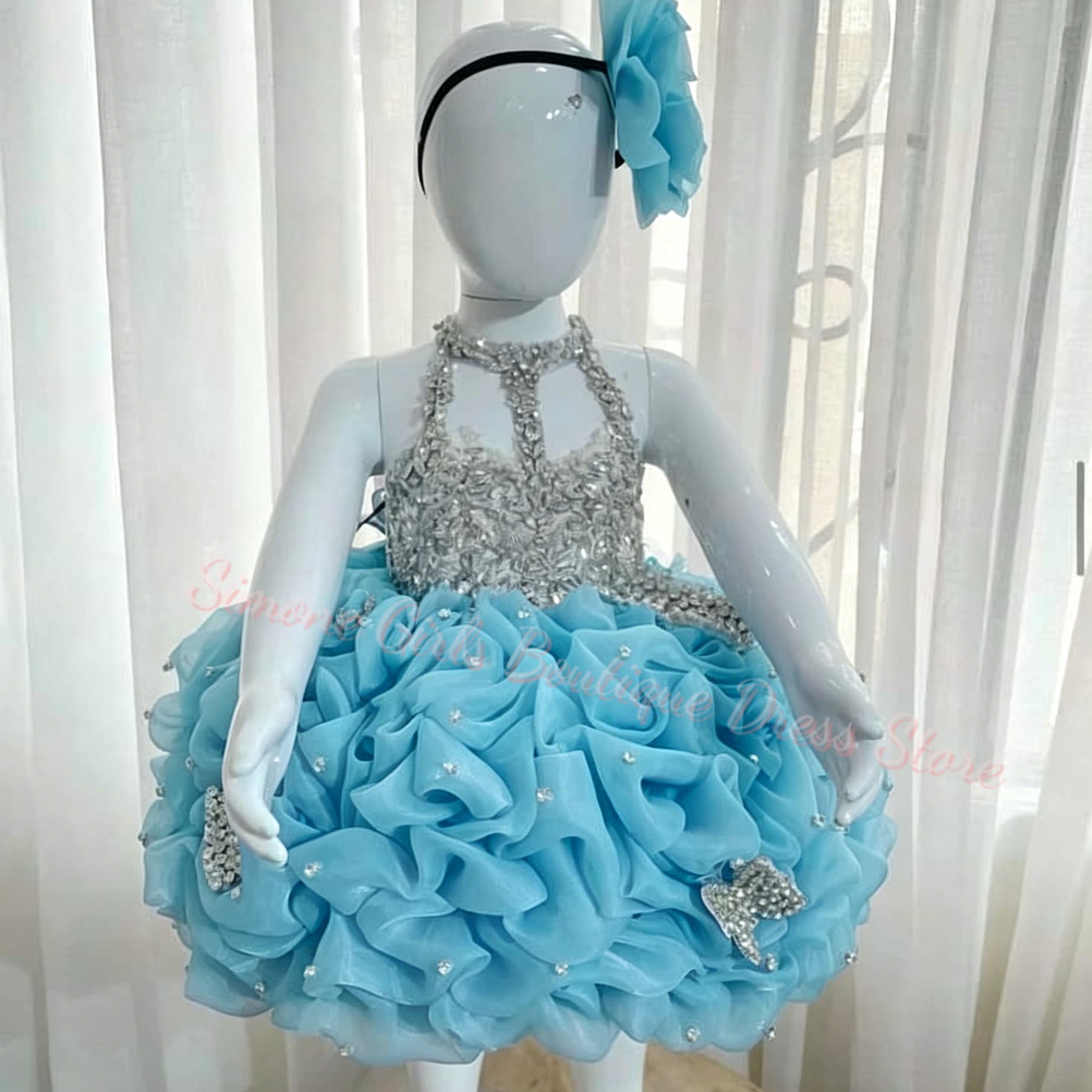 Yellow Ruffles Flower Girl Dre - Embroidery Yellow Dress review and price