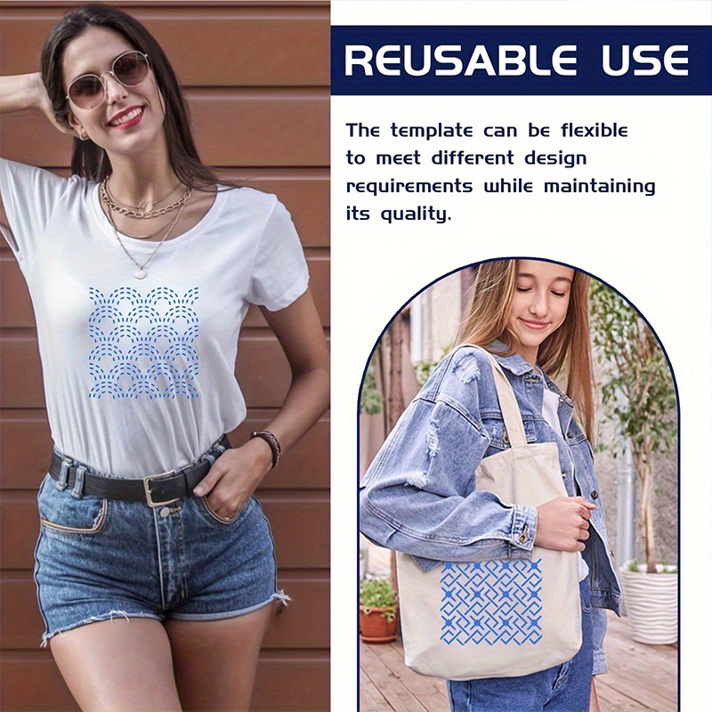 30Pcs Embroidery Templates DIY - Embroidery Yarn review and price