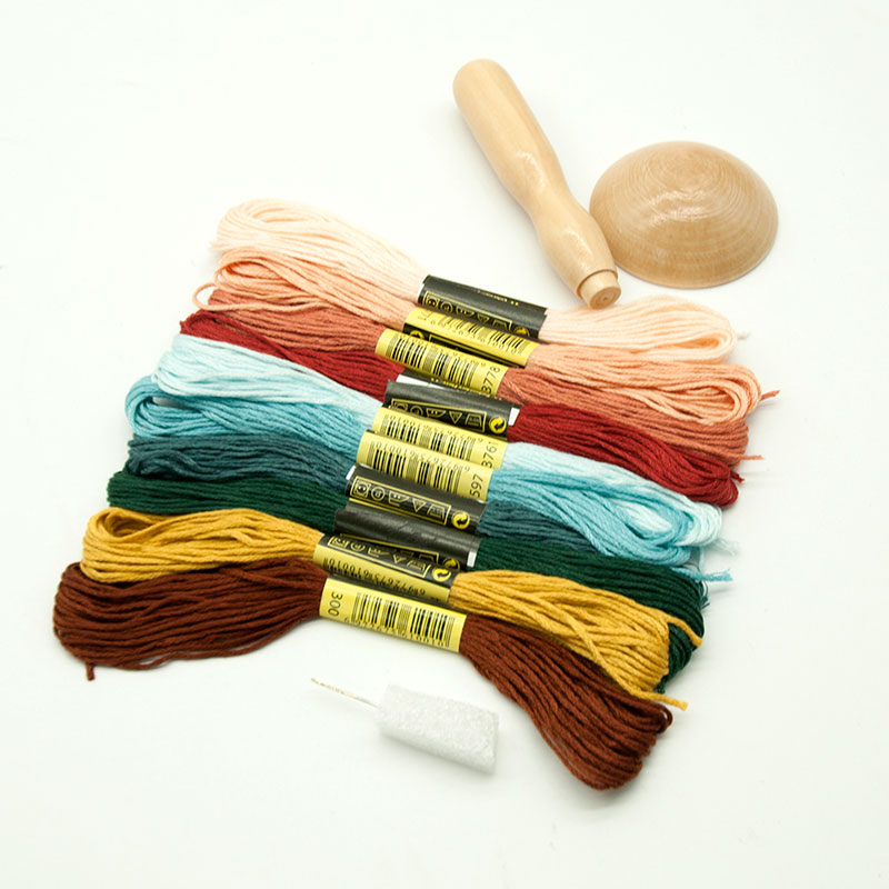Darning Supplies Kit Wood Darn - Embroidery Egg review and price