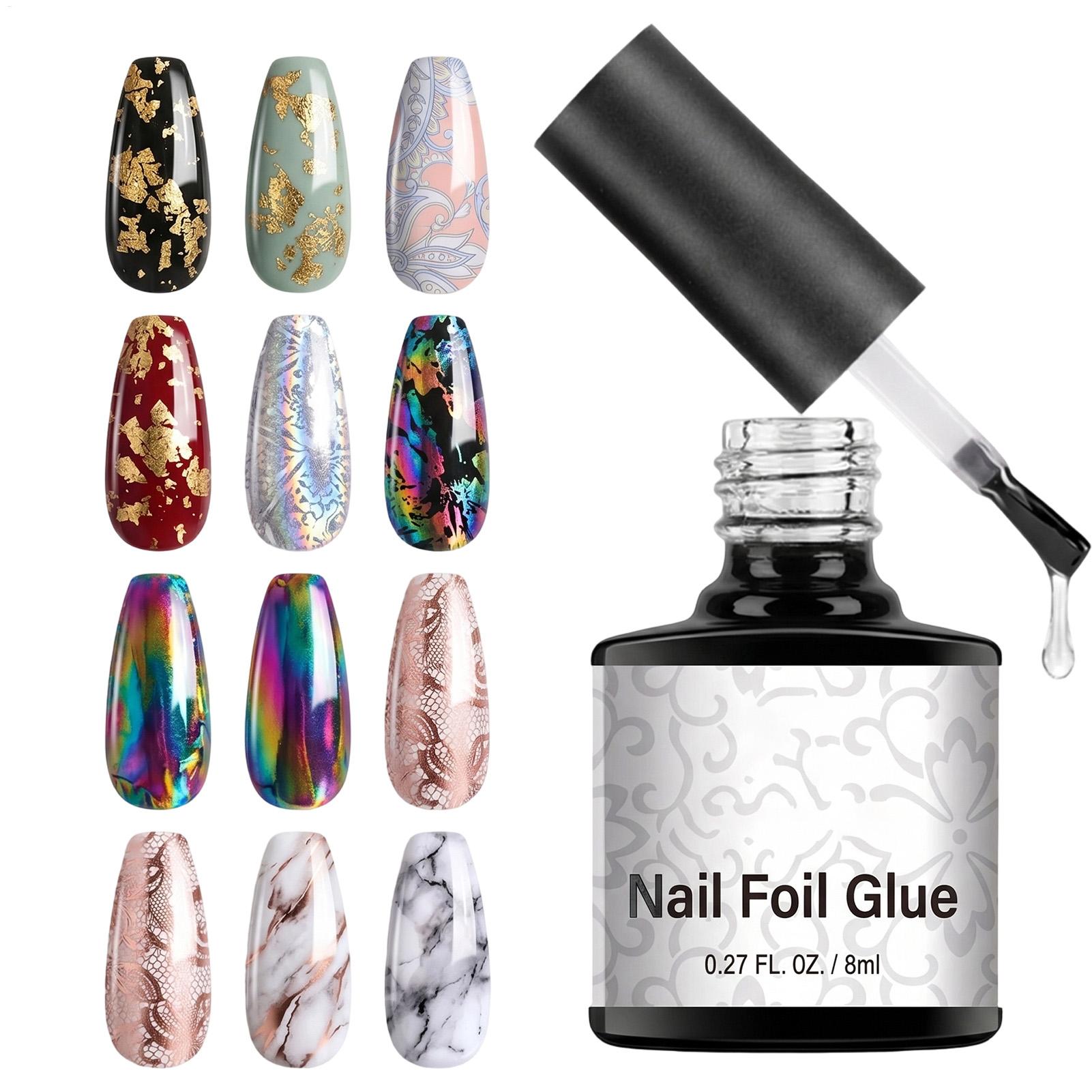 Nail Foil Glue 8ml Transfer Fo - Transfer Paper Carbon review and price