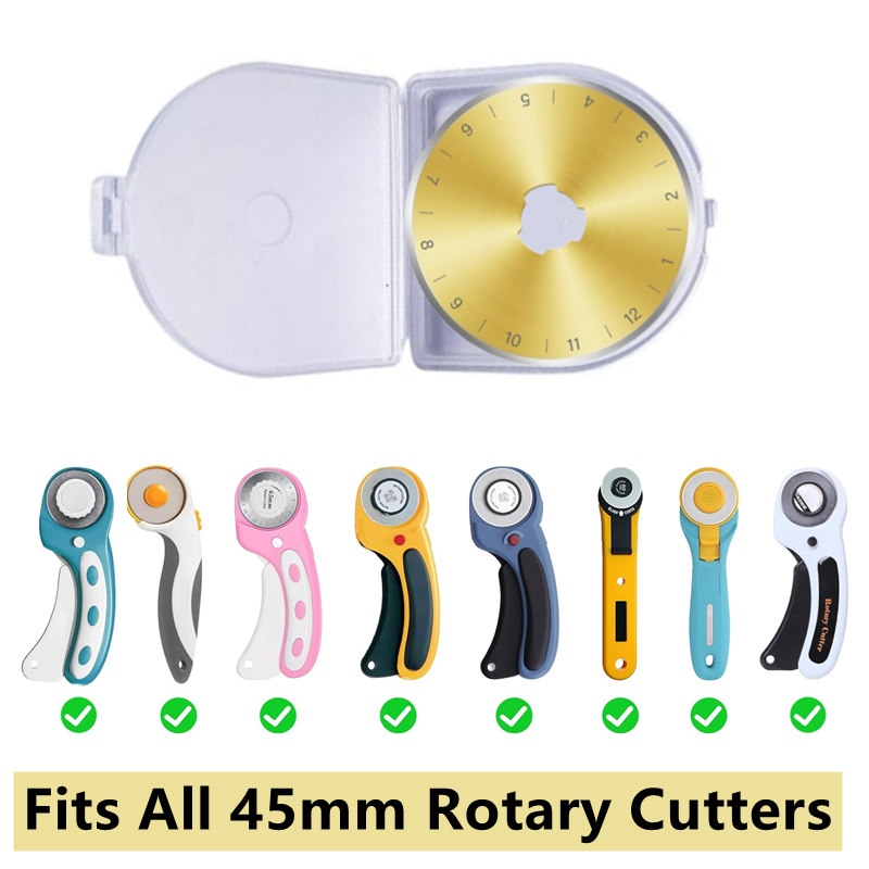 10pcs Titanium Coated 45mm Rot - Embroidery Converter review and price