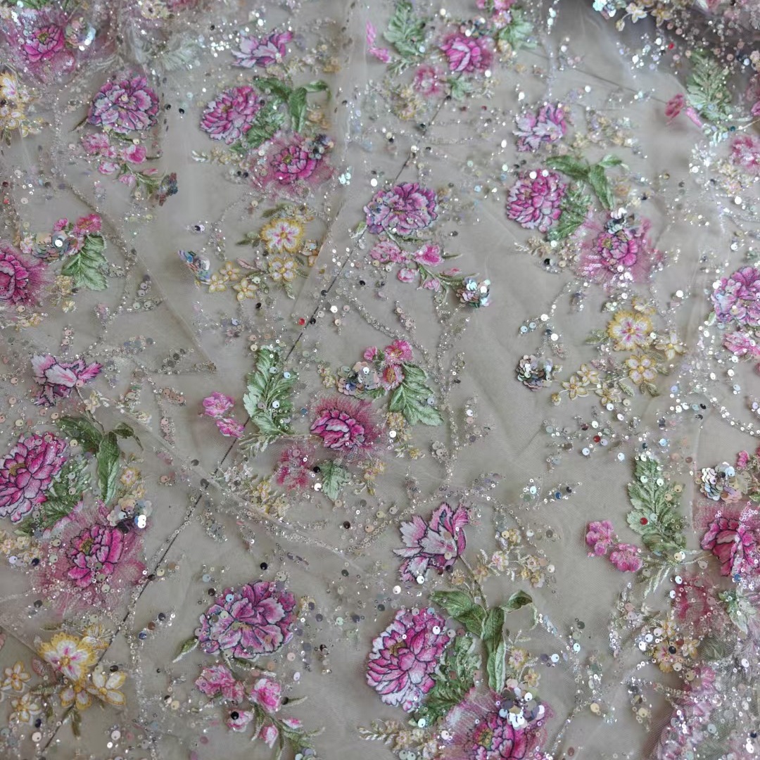 1M 120Cm Wide Luxury Beaded La - Embroidery Underlay review and price