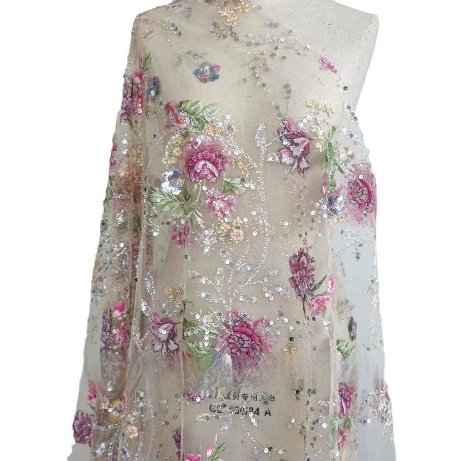 1M 120Cm Wide Luxury Beaded La - Embroidery Underlay review and price
