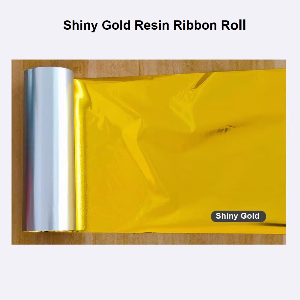 Bright Gold Foil Resin Ribbon  - Transfer Paper Carbon review and price