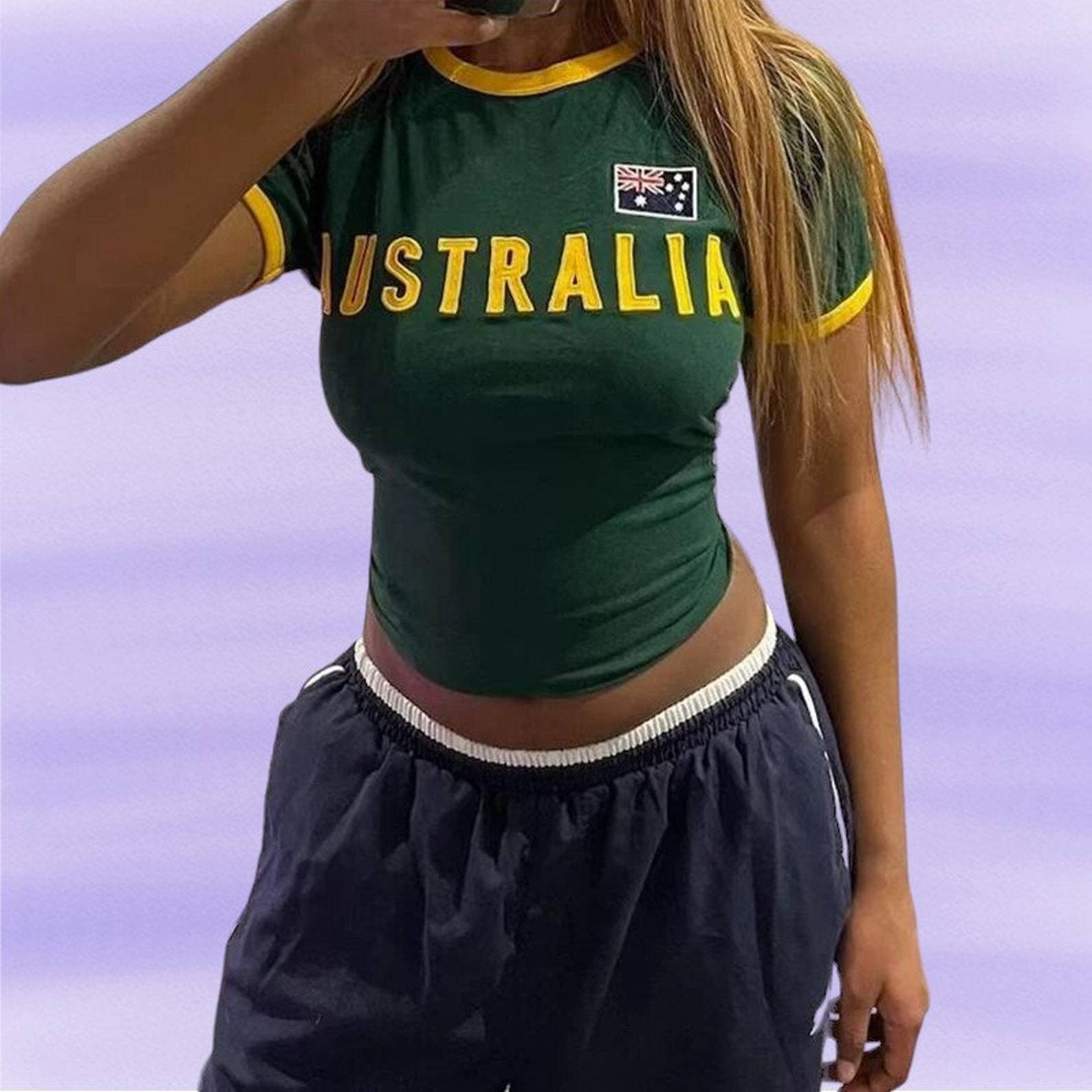 Y2k Aesthetic Women Australia  - Embroidery In Australia review and price