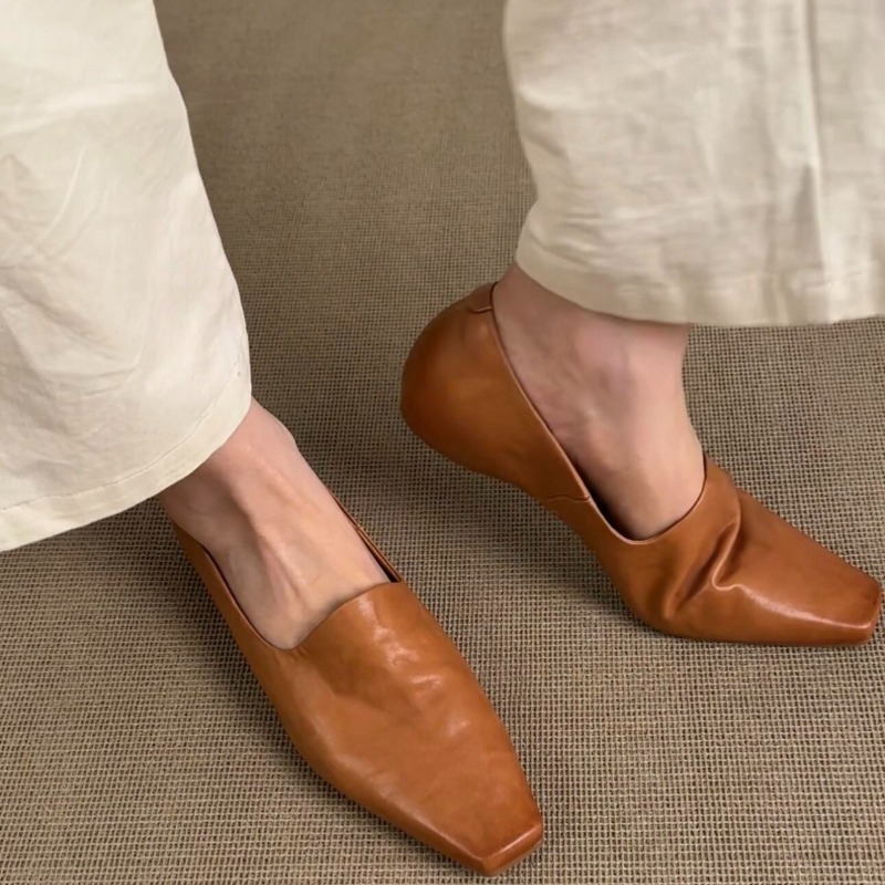 Retro Flat Loafers Women's Sli - Embroidery Flat Shoes review and price
