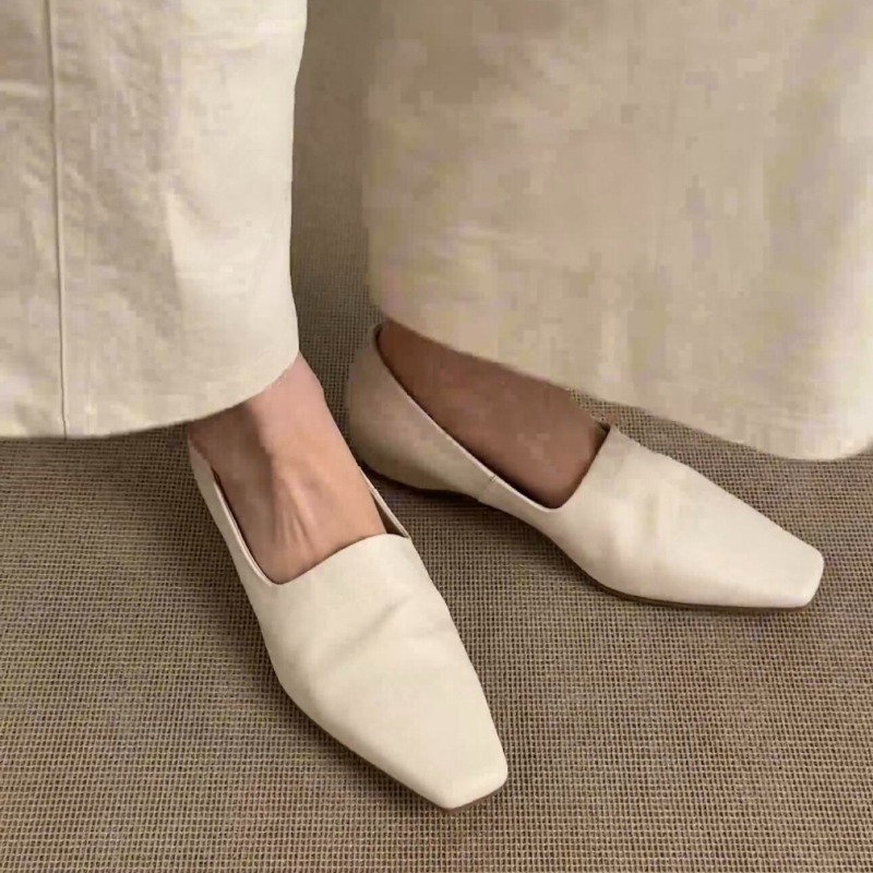 Retro Flat Loafers Women's Sli - Embroidery Flat Shoes review and price