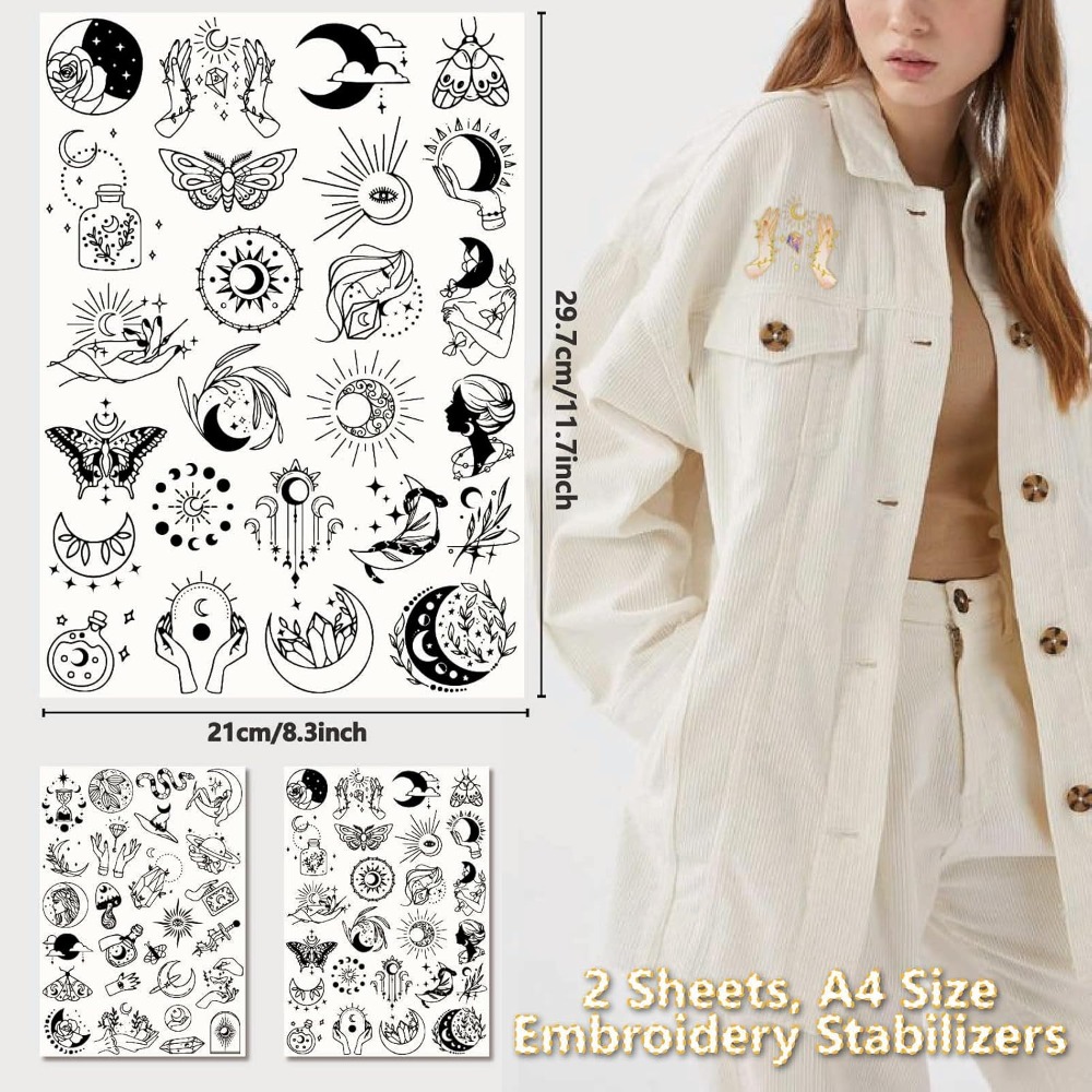 51Pcs Boho Moon Sun Water Solu - Embroidery Yarn review and price